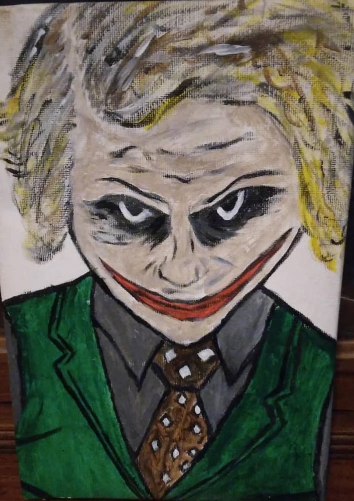 Joker with green jacket