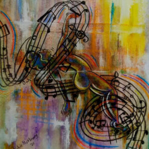 Echoes of a painted melody